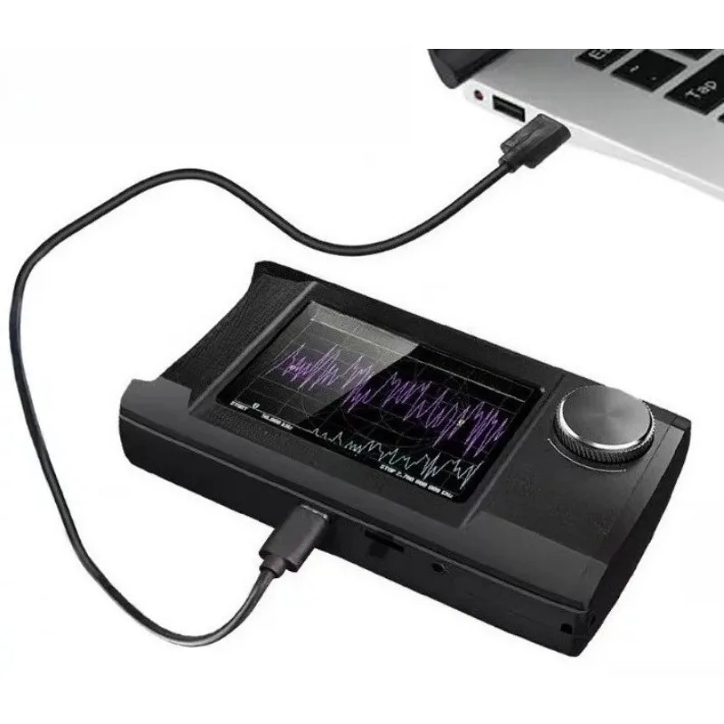 for New 4inch IPS LCD SA5 Multi Function Handheld Spectrum Analyzer 100k 5.3GHz Signal Generator