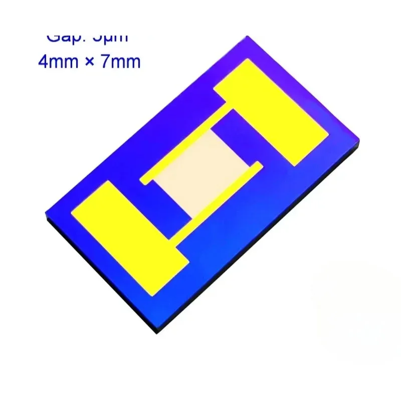 

5 micron silicon-based interdigitated gold electrode photoelectric detection sensor chip MEMS high precision