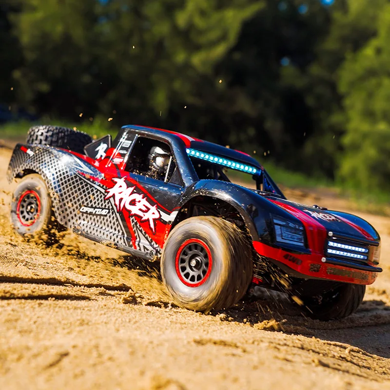 JJRC 1:12 2.4G RC ショートコーストラック 4WD 高速オフロードレーシングカー フルプロポーショナルリモートコントロール車両 おもちゃ 男の子向け