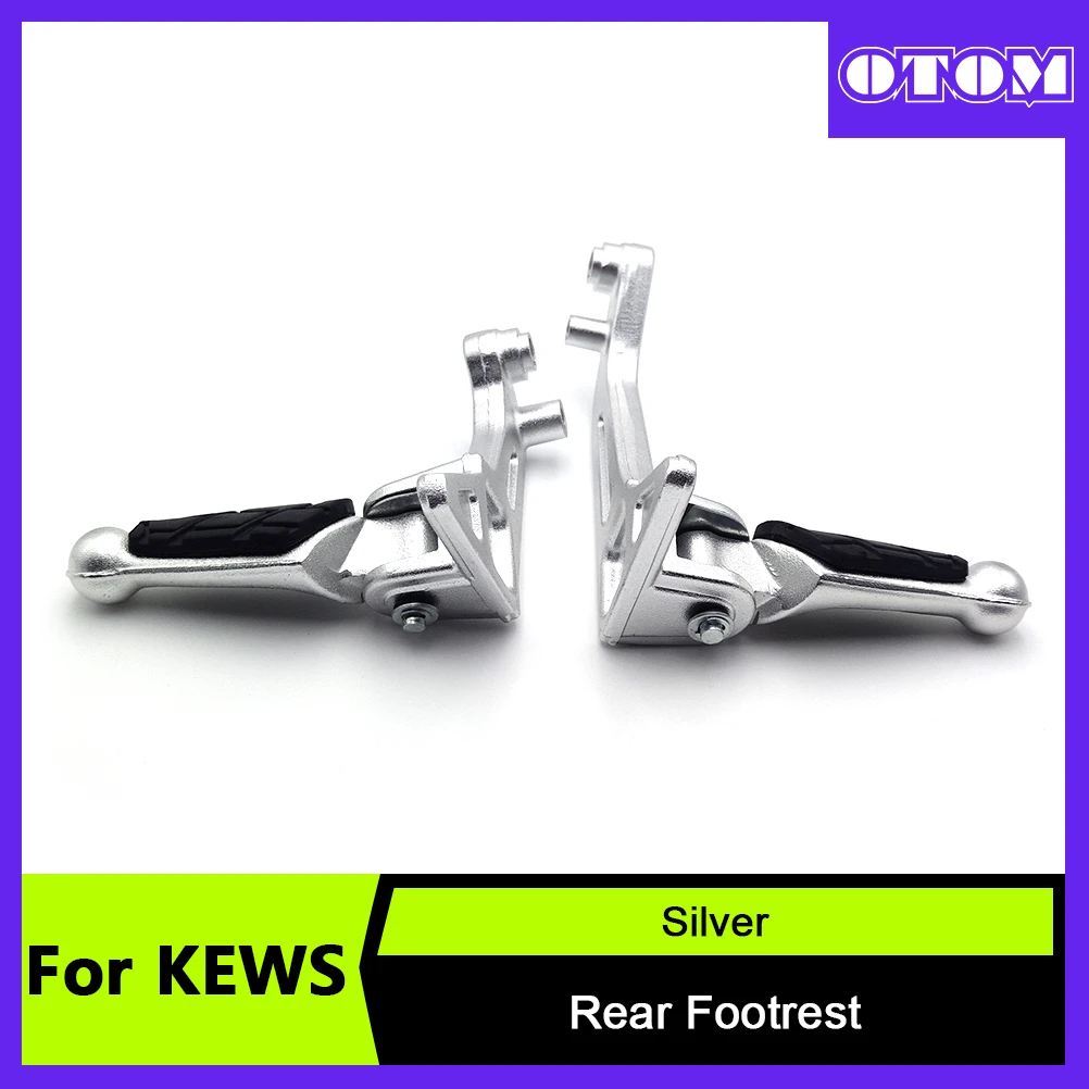 

OTOM Motorbike Foot Pegs Rests Footrest Rear Pedals For KEWS K16 HENGJIAN Pit Dirt Bike Off-road Motorcycle Modified Accessories