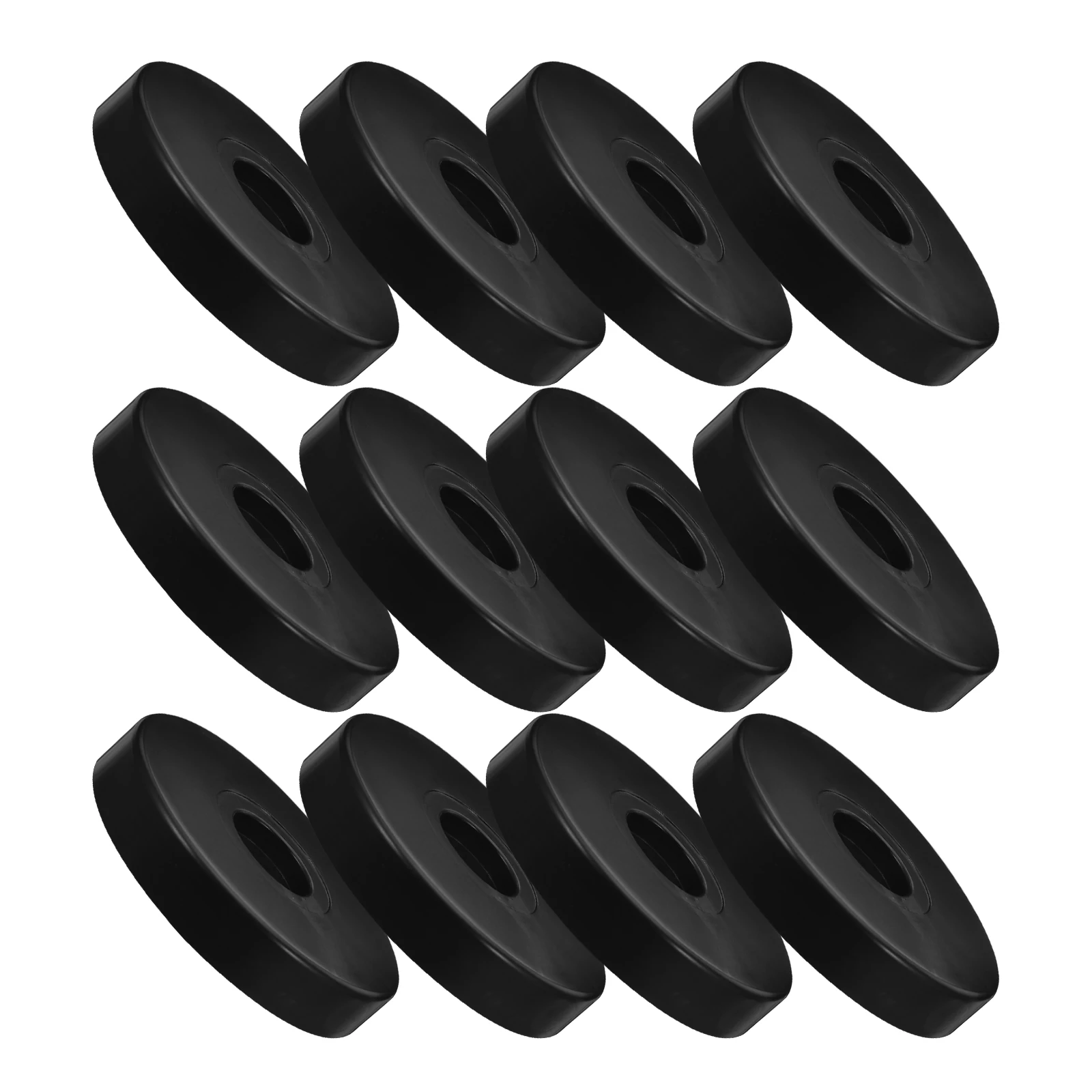 

12pcs Shockproof Caster Pads Round Floor Protectors niture Cushions Anti-Slip Vibration Dampening Casters Pads Home Office