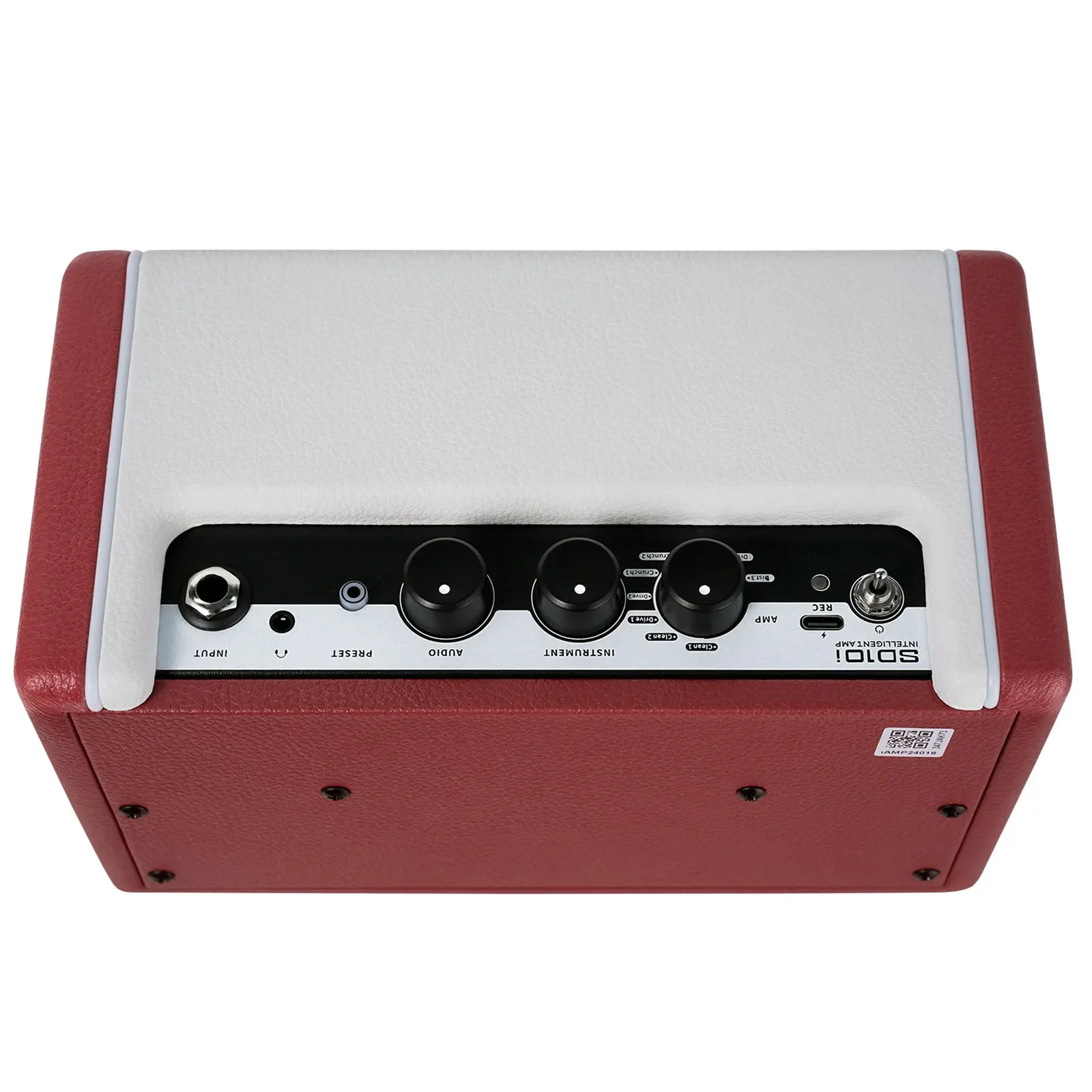 Mooer Sd10I Smart Guitar Amp-10W ستيريو، 80S Looper + 40 إيقاعات طبلة، تكامل التطبيق، 52 أمبير Sims - أداة استوديو منزلية الكل في واحد