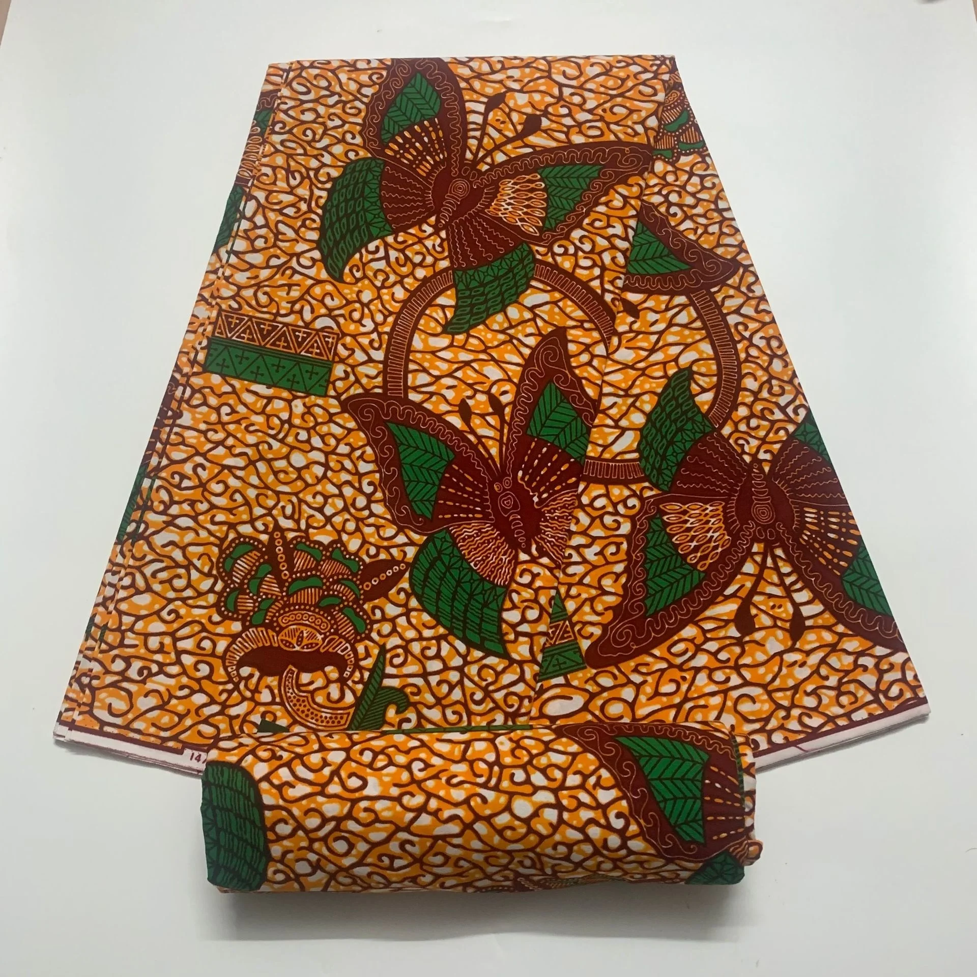 

Guarunteed African Fabric Real Wax Print 100%Cotton 2024 Tissu Ghana Pagne Wax Africain Loincloth For Dress Ankara Fabric 6yards