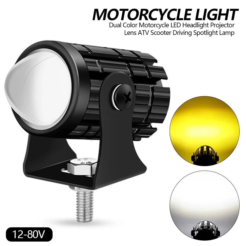 Car led work light Projector Lens Hi-lo beam Motorcycle dirt bike spotlight auxiliary lamp led fog light for trucks SUVs UTV ATV