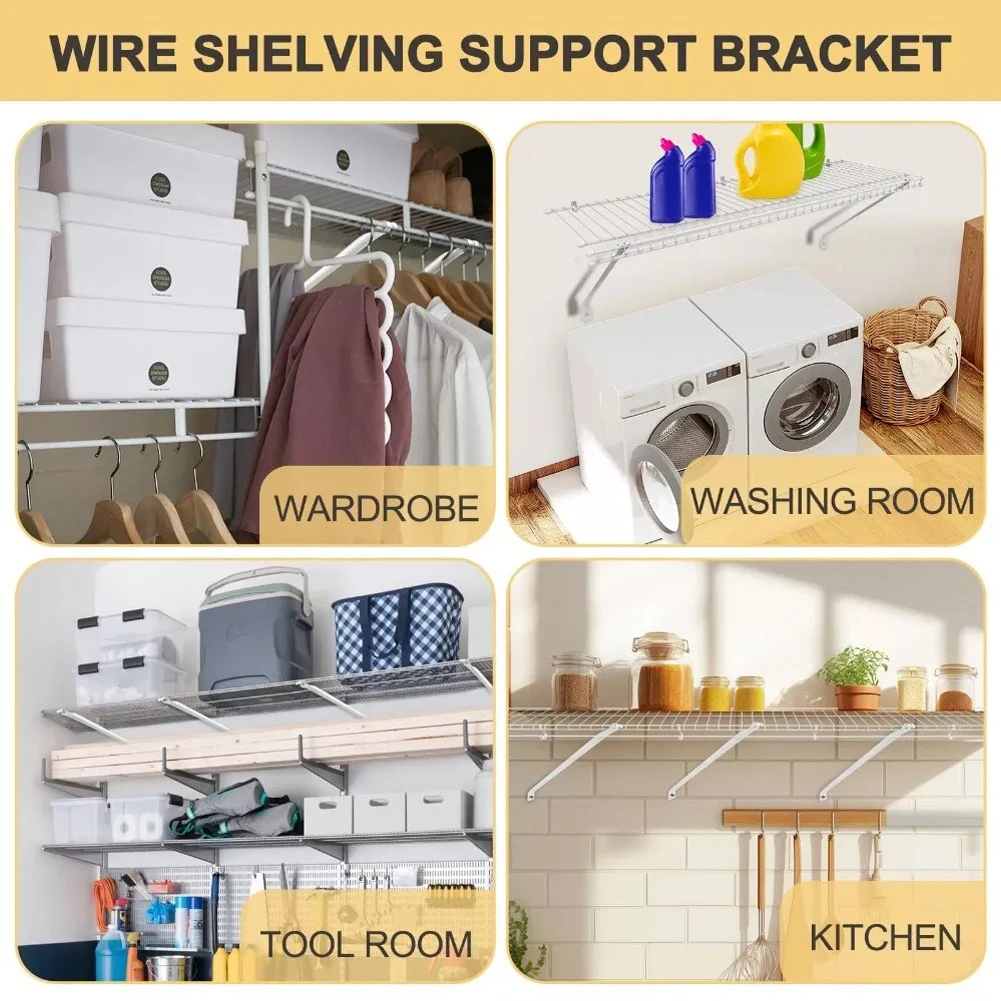 الثقيلة بين قوسين مقاطع الرف تكنولوجيا الرسم البارد ملحقات الرف الكامل أدوات تنظيم المنزل 43.5*2.9*2.8 سنتيمتر