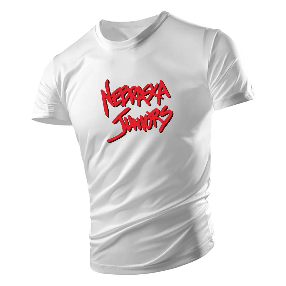 شورت رجالي رياضي عصري للخارج موديل 2023 مع خدمة تصميم قابلة للتخصيص وتي شيرت قابل للرسم يدويًا #3