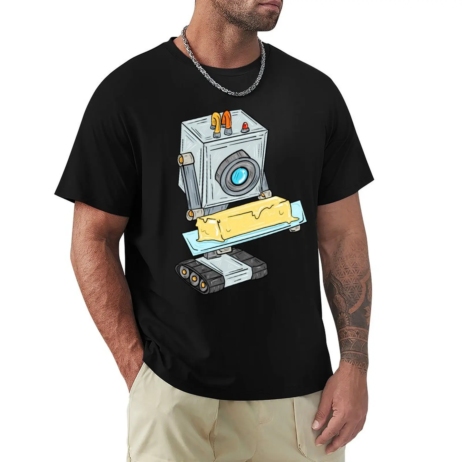 Butter Robot T-Shirt Work Comfort T-Shirt for Men