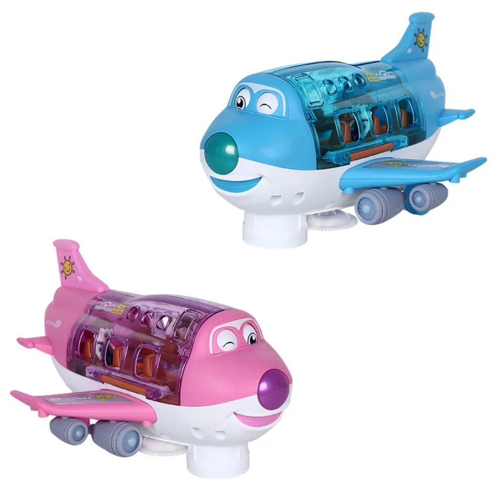 

Aircraft Electric LED Lights Music Airplane Plastic Blue/Pink LED Plane Model LED Lights Music Aircraft