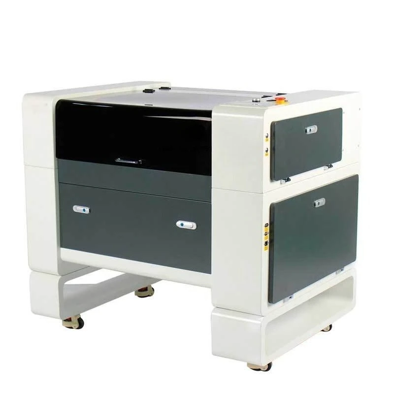 Mini CO2 Cutting Engraving Machine 50W/60W/80W for Wood Acrylic Rubber Leather Manufacture Sales for MDF Plywood Ruida LAS