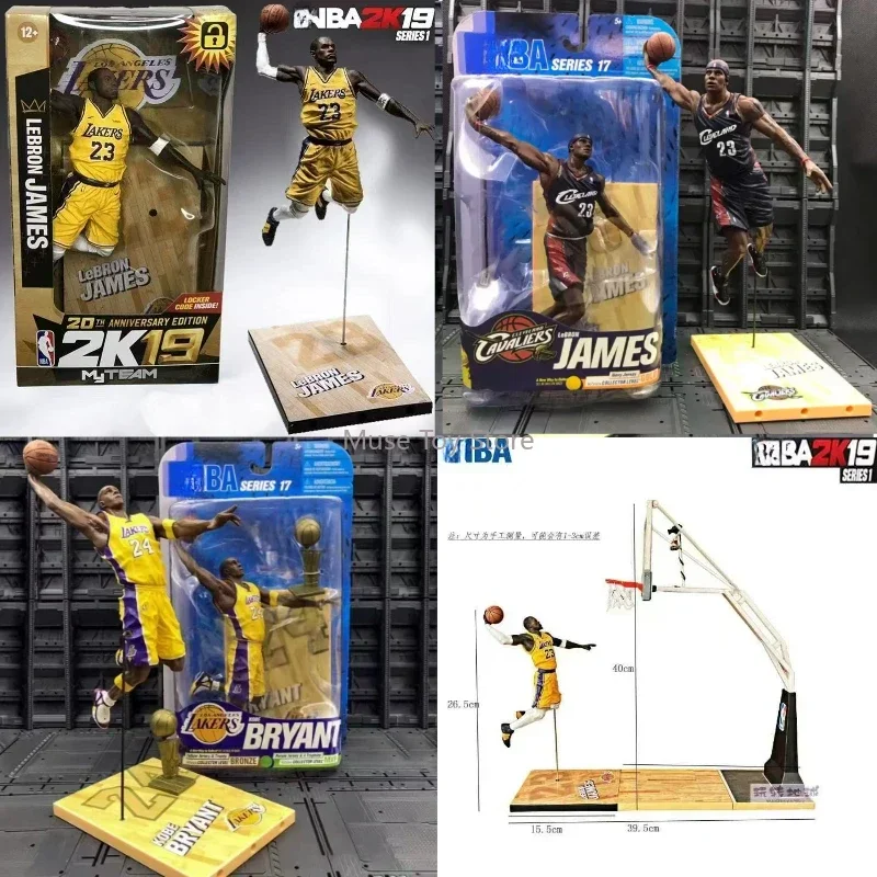 The 1/9 Basketball Player Basketball Star James King Slam Dunk Basketball Stand Model Doll Figurine Figurine Gift in Stock