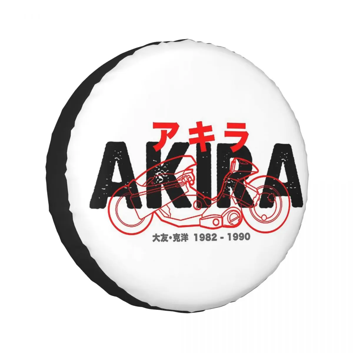 

Пользовательский Neo Tokyo Explosion Akira Biker Gang Shotaro пленка запасного колеса для автомобильного прицепа 4x4 защитные чехлы для колес