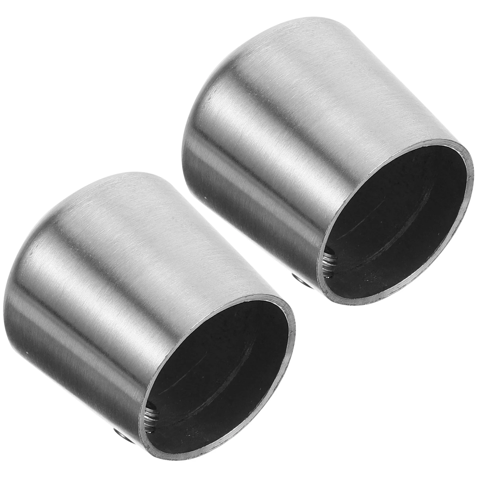 

2Pcs StainlessSteel Handrail End Caps 22mm Diameter HandrailCaps StairRailingEndCaps DeckIndoorStairs RailingFittings