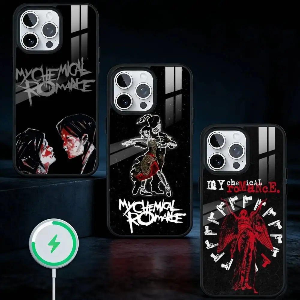 

My C-Chemical R-Romance Phone Case For iPhone17,16,15,14,13 Plus,Pro Max Magnetic For Magsafe Wireless Charging