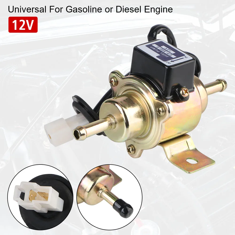 

Car Oil Fuel Pump Automobile Electronic Pump DC 12V Car accessories Universal Gasoline and Diesel Pump