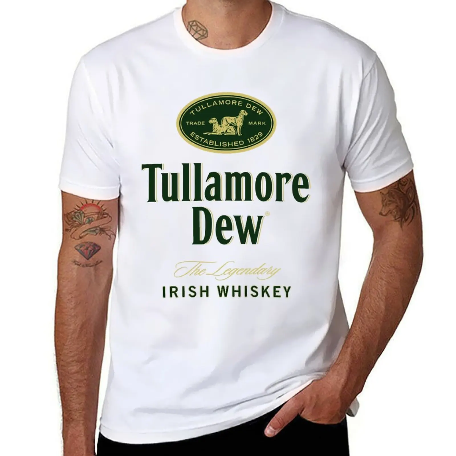 Tullamore DEW Company logo brewery local! T-Shirt Comfortable Daily Wear Tee