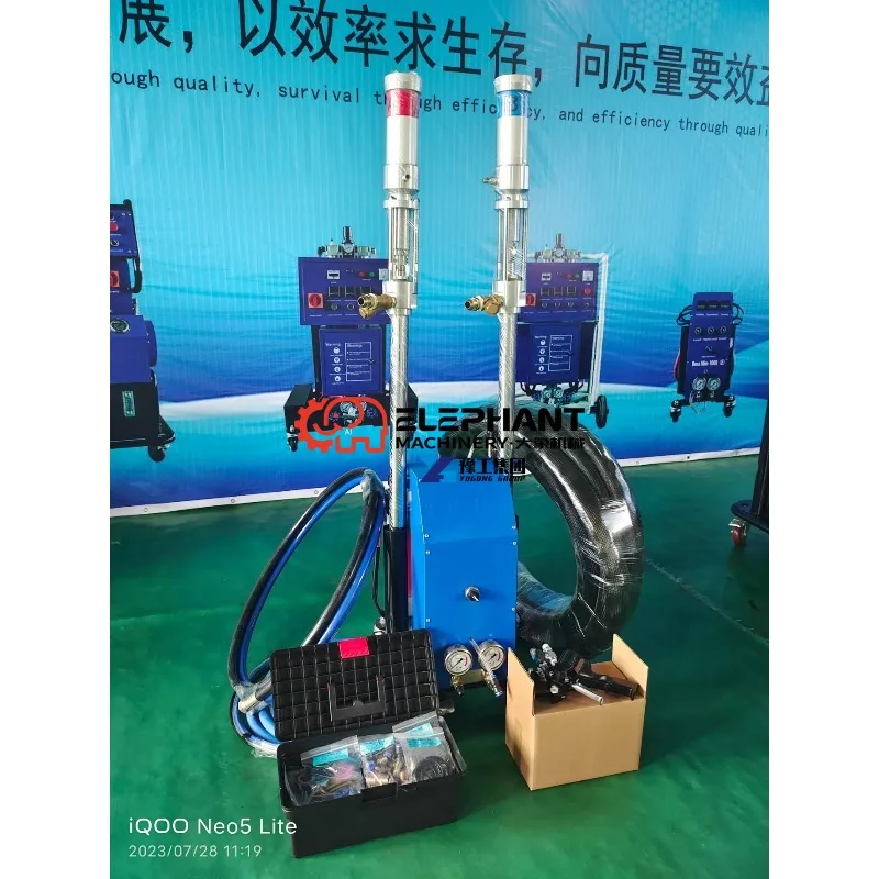 Pneumatic Driven Pure Air Polyurea Coating Spray Equipment Dual Component High Pressure Sprayer Machine Anti-corrosion