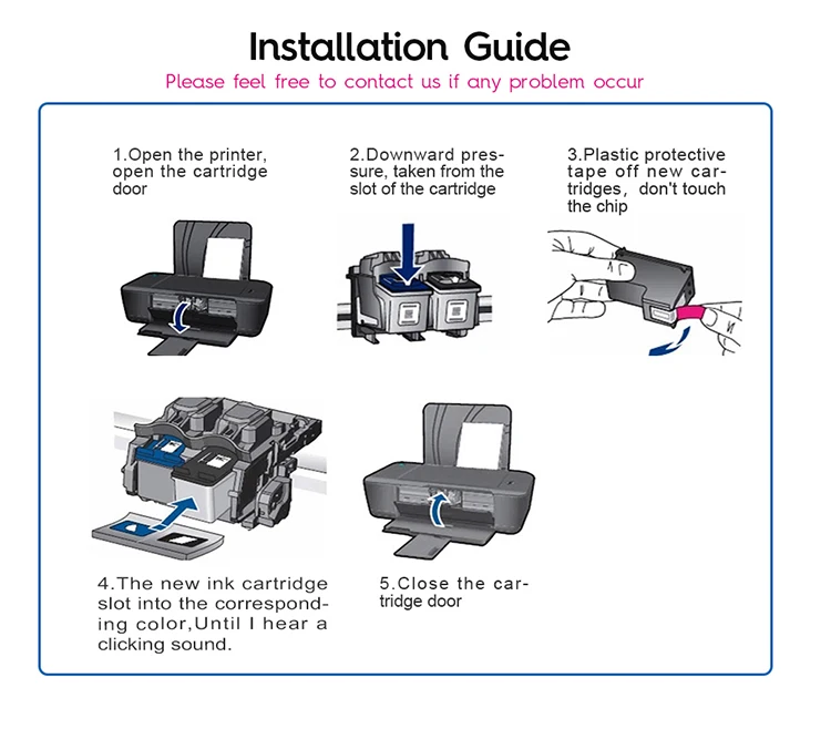 PG510 CL511 PG-510 CL-511 Premium Color Remanufactured Inkjet Ink Cartridge for Canon PIXMA MP280 Printer