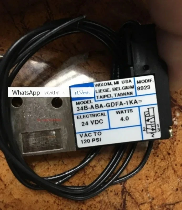 

Electromagnetic valve 34C-ABA-GDFA-1GA 34C-ABA-GDFC-1KT 34C-ABA-GDFA-1BC