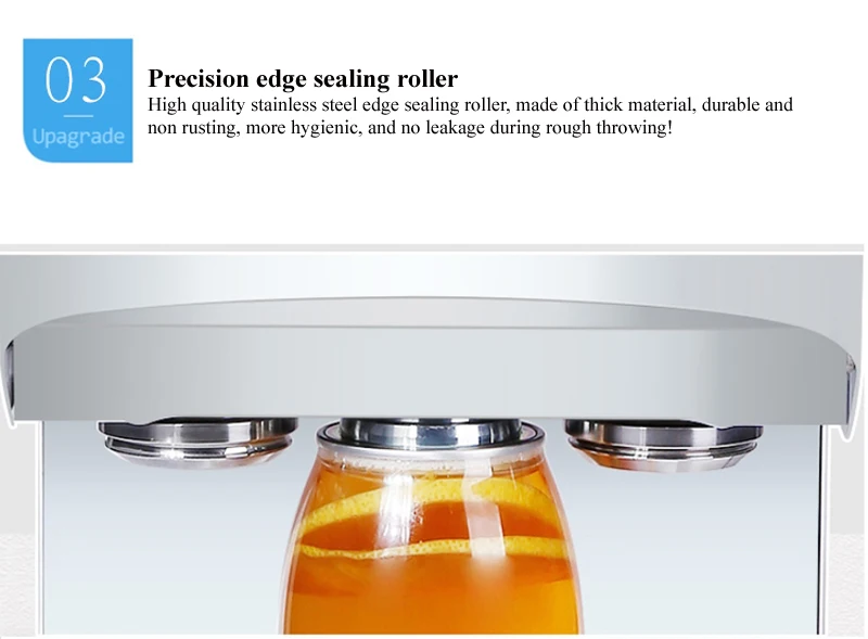 Best Selling beverage can seamer automatic lifting intelligent aluminum can seaming machine 110V 220V