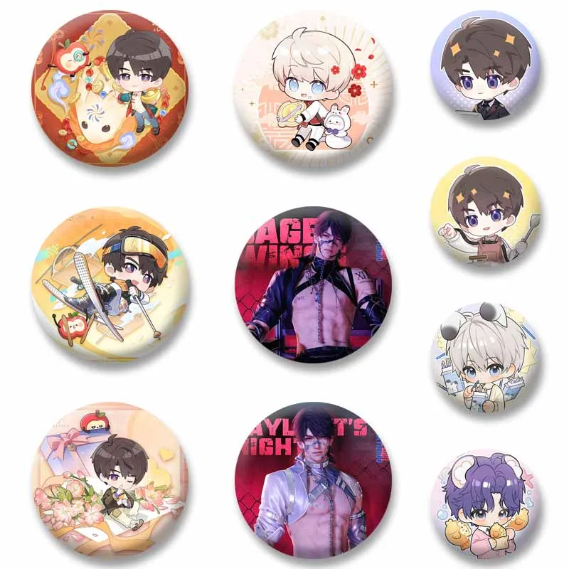 الحب والفضاء العميق لعبة سلسلة بروش كاليب سيلوس زين رافاييل شارات كزيفير الملابس حقيبة الديكور دبابيس لطيف هدايا عيد الميلاد