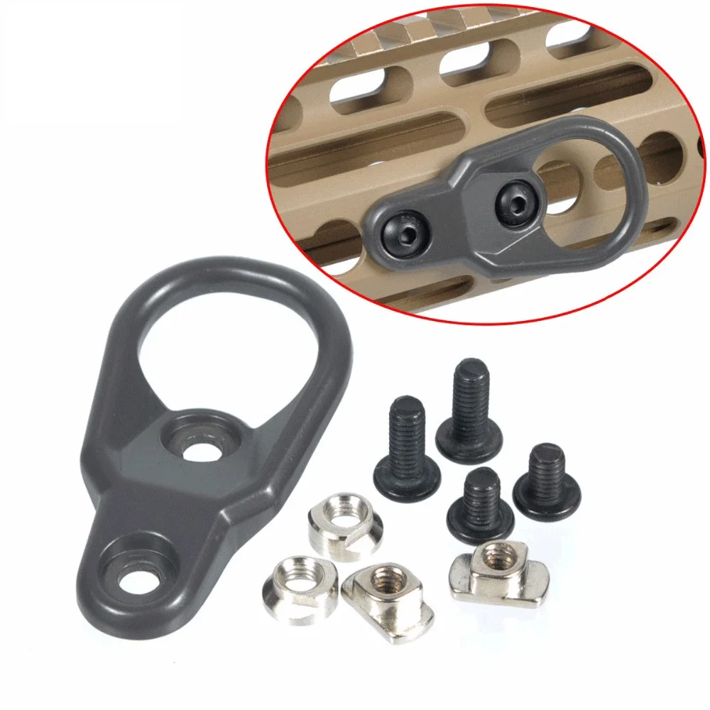 MLOK KeyMod حبال محول تركيب MS1 MS2 MS3 الرافعات مرفق لنظام مفتاح وزارة الدفاع و M-LOK حزام مشبك مسدس لعبة المساعدون