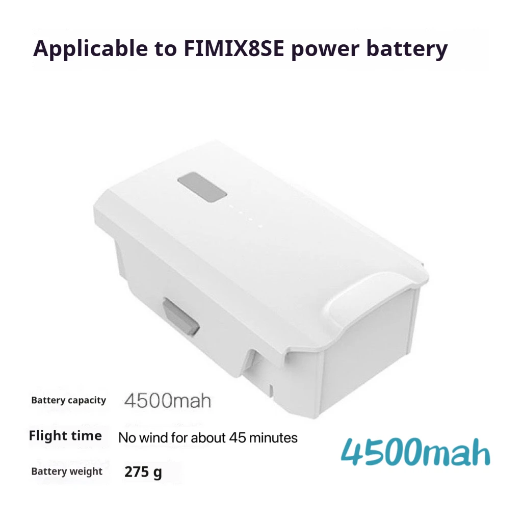 

Новый аккумулятор для дрона FIMI X8SE серии 2020/2022, аксессуары для дрона, 4500 мАч