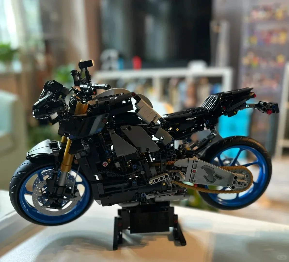 Set Blok Bangunan Sepeda Motor MT-10 SP 42159, Kompatibel dengan Partikel Lego, Cocok untuk Hadiah Natal 1478 pcs
