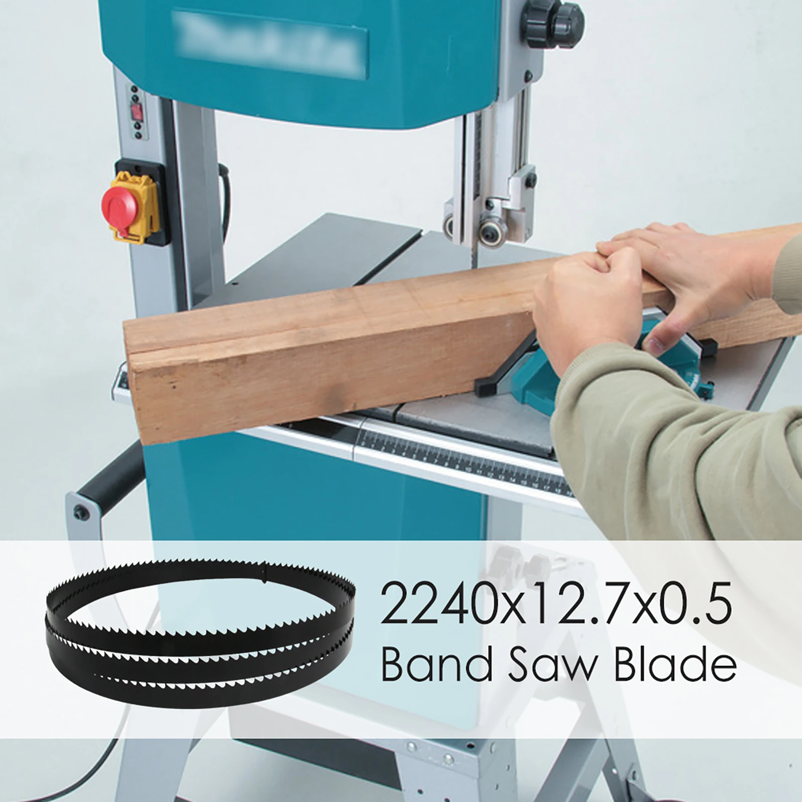 Zdjęcie 7: TASP 1 sztuka 2240x12.7x0.5mm Ostrze do piły taśmowej 6 TPI Ostrza do pił taśmowych Narzędzia do obróbki drewna do Makita LB1200F
