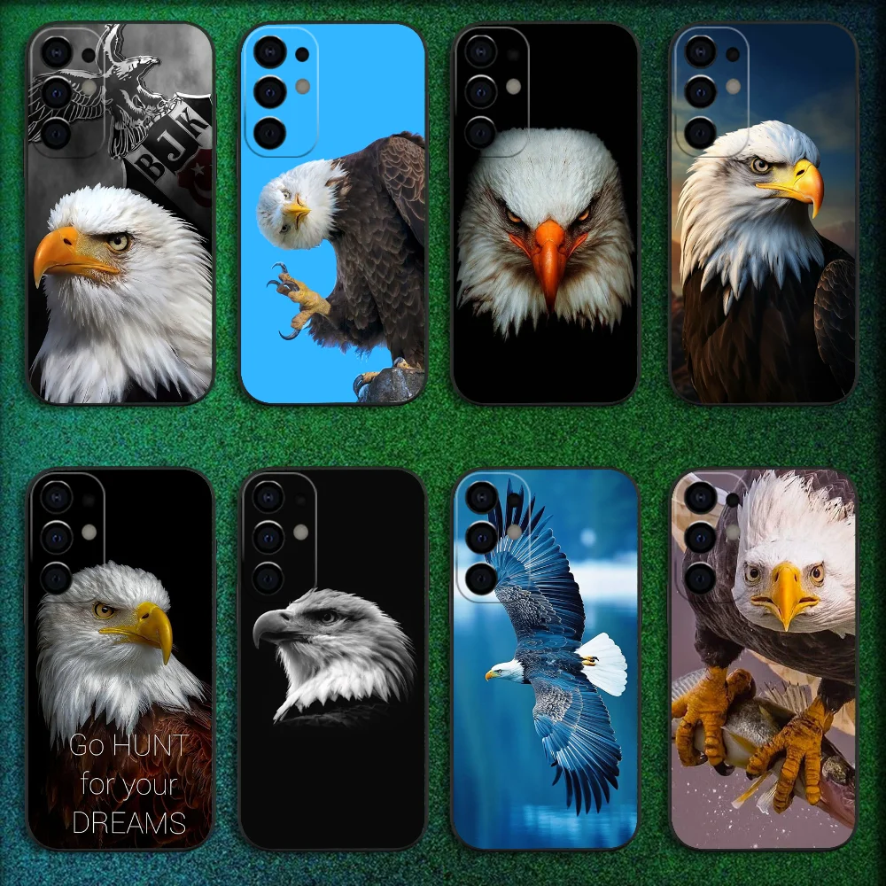 

Eagle Phone Case For Samsung S25,S24,S21,S22,S23,S30,Ultra,S20,Plus,Fe,Lite,Note,10,9,5G Black Cover