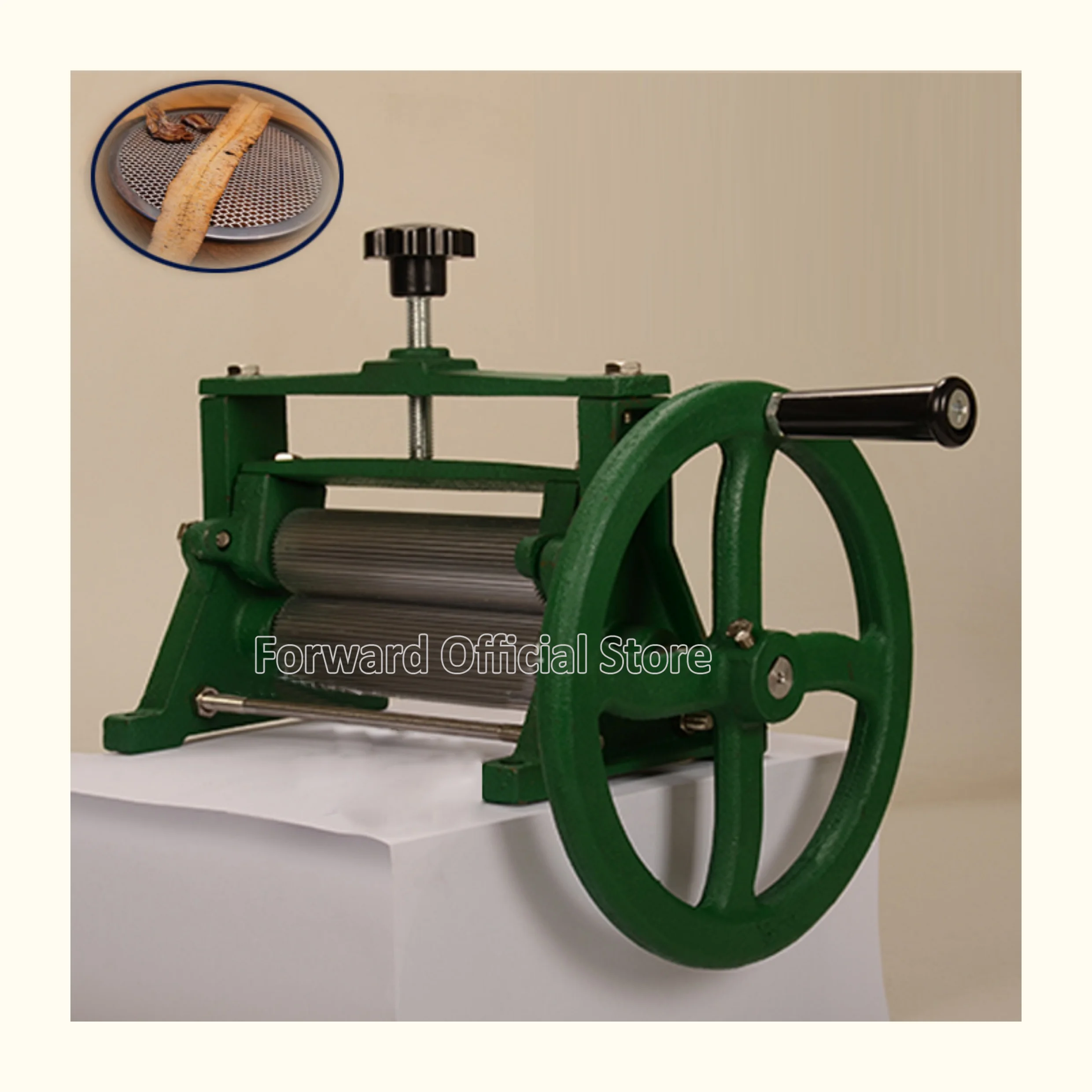 Manual Roller Dry squid Press Loosen Machine Dry Squid Flatten Machine Squid Silk Machine