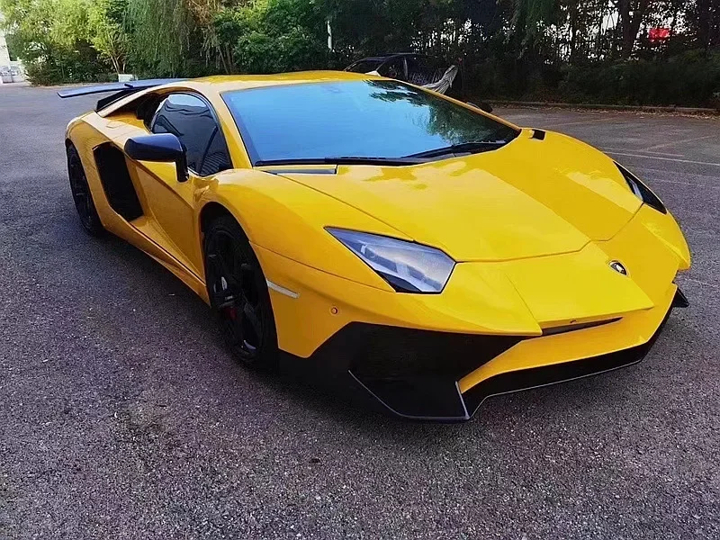 

LP750sv semi carbon fiber front bumper for Lamborghini LP700/720