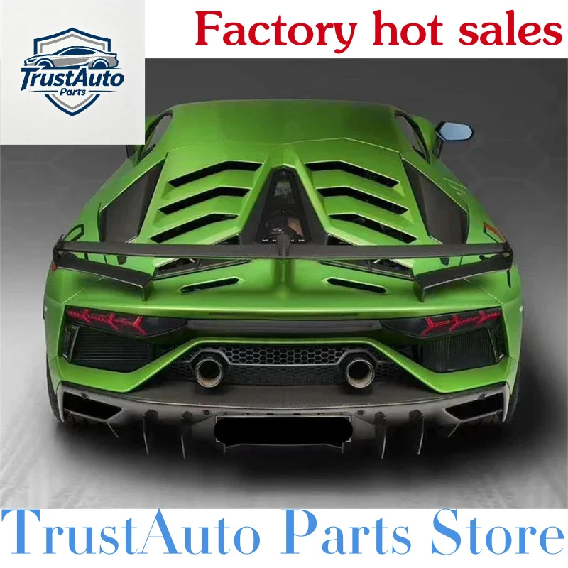 

TrustAuto Parts StoreHot Selling Style Semi Forged Pattern Bumper Cover Rear Spoiler Body Kit