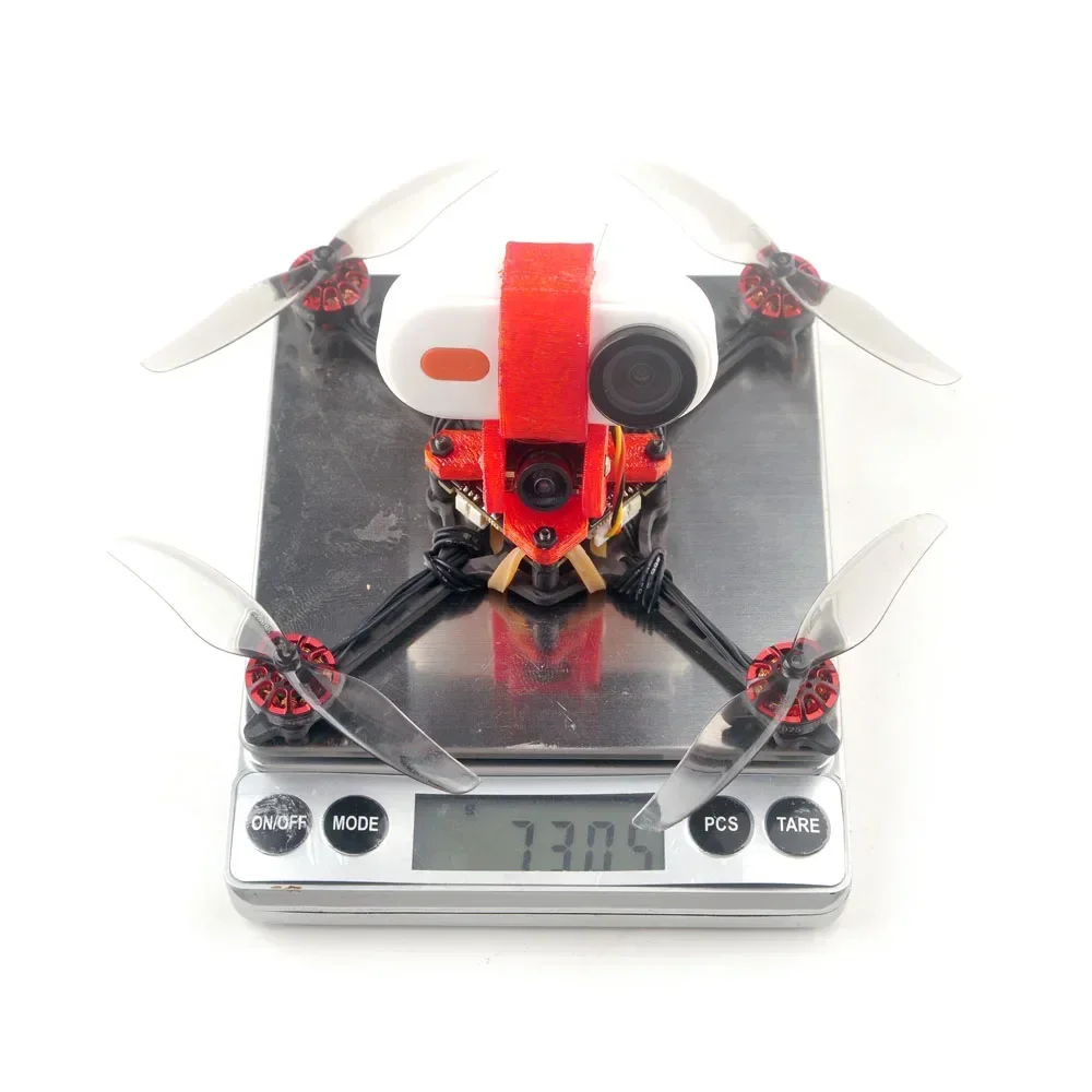 HappyModel Crux3 1S ELRS - โดรน FPV 3 นิ้ว แบบ Toothpick Quadcopter F4 2G4 พร้อม SPI ELRS 2.4G ในตัว Caddx Ant EX1202.5 KV11500
