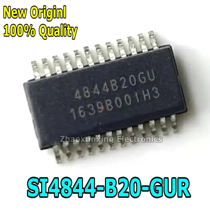 5~20PCS   New   SI4844-B20-GUR    4844B20GU    SI4844B20GU   Chipset