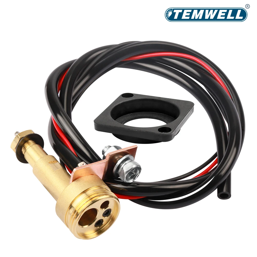 Manguito de conector Central europeo 80 # MIG MAG, enchufe de Panel de soldadura, conector Central europeo, herramientas eléctricas, accesorios de