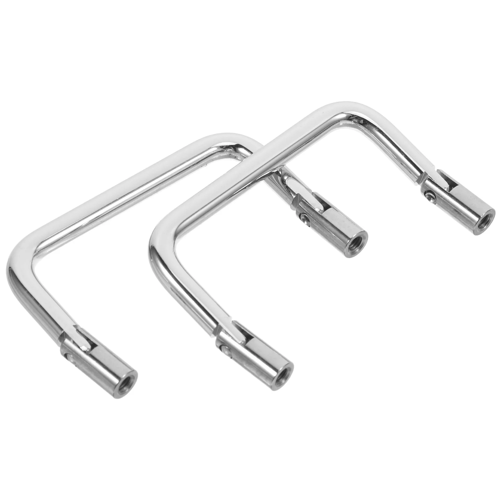 

2Pcs Cabinet Door Handle Durable Stainless Steel Foldable Design Easy Installation for Furniture Closets Drawers