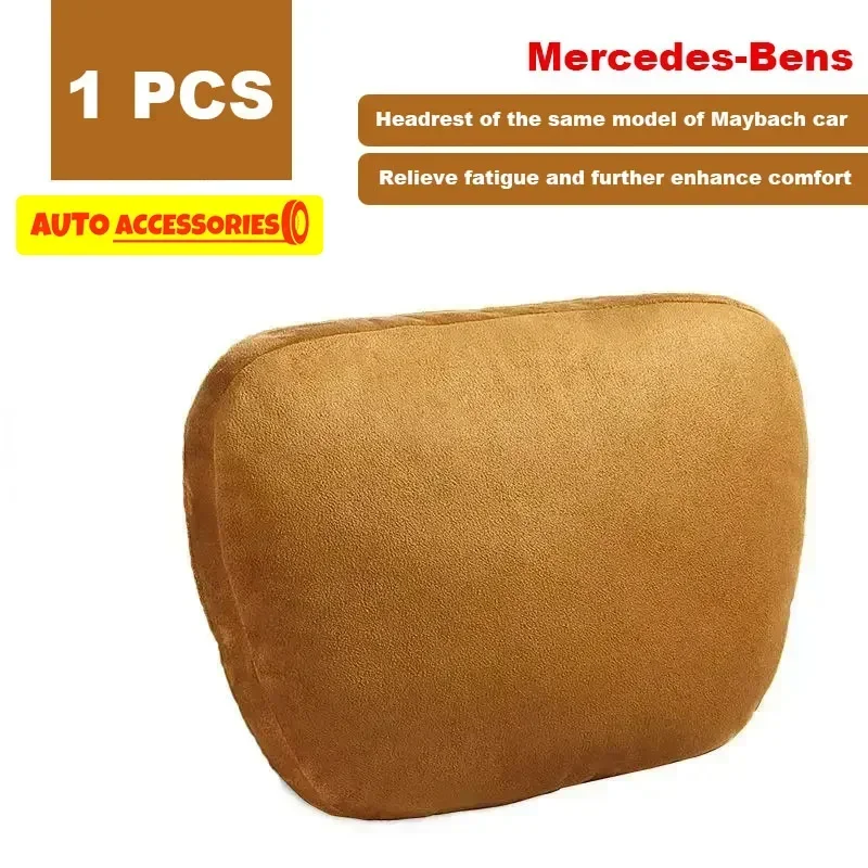 2PCS Auto Kopfstütze Nackenstütze Sitz/Maybach Design S Klasse Weiche Universal Einstellbare Auto Kissen Nackenstütze Kissen hohe Qualität