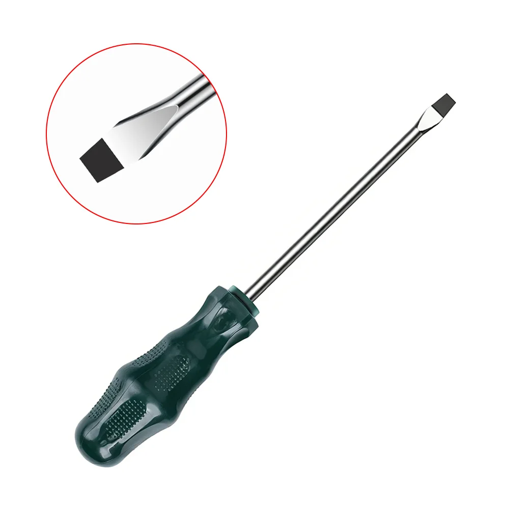 1 Pc 6×125mm CR-V Magnetic Slotted Screwdriver for Car Repair, Home Repairs  Wood Work