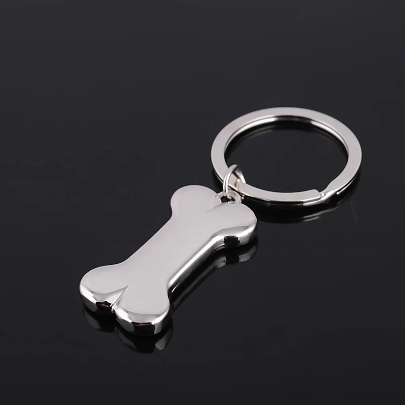 Cute Dog Bone key Chain - Hot Fashion Alloy Charms Pendent key ring for men and women gift keychain Jewelry  #17025