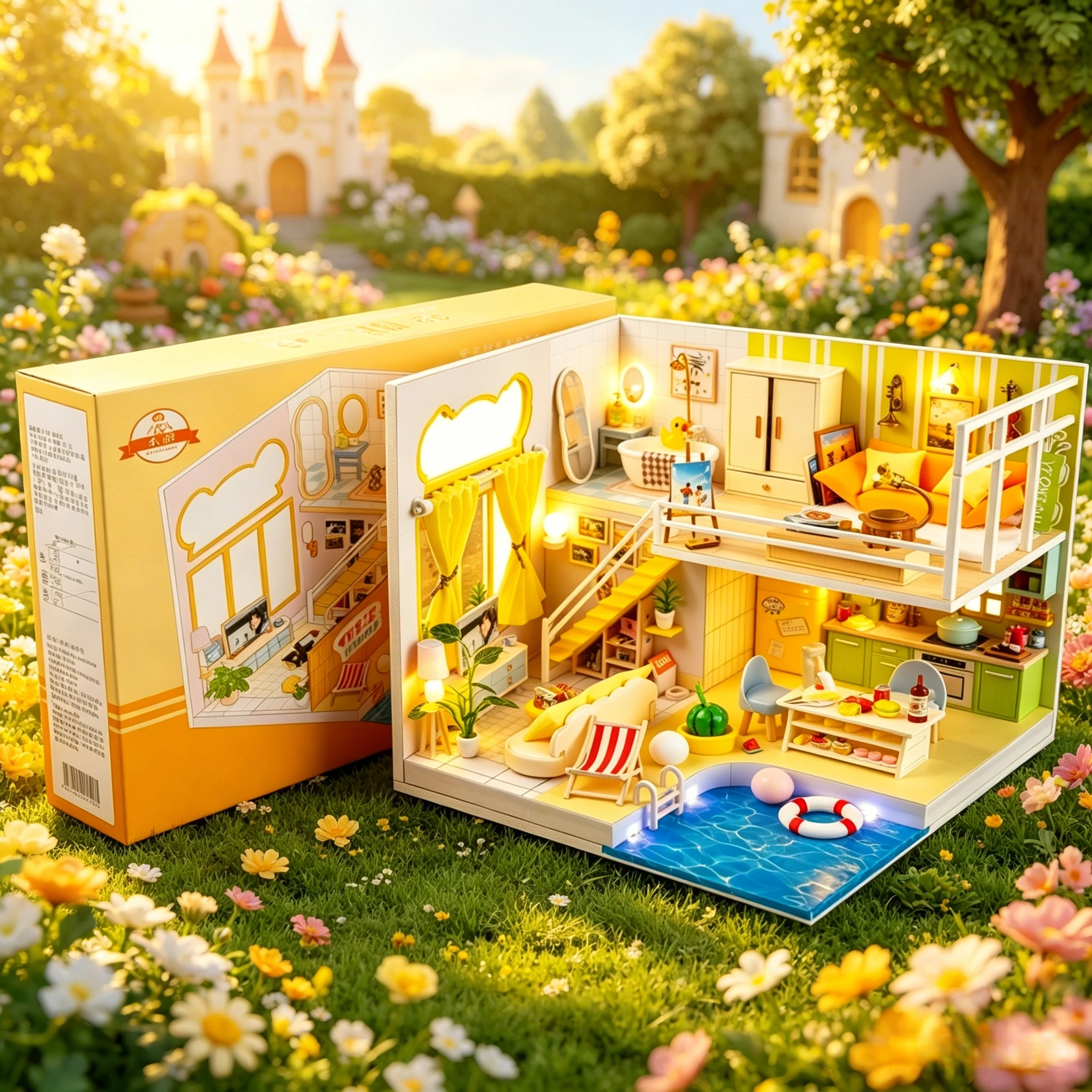 DIY Miniature Romantic Modern - đánh giá và giá Kids Toys 10 Year Old