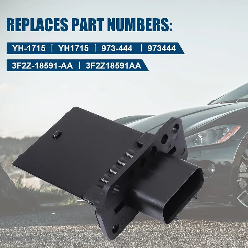 YH1715 YH-1715 DR4080 RU-440 Resistencia del motor del ventilador del calentador HVAC delantero para Ford Escape 2008-2012 2004-2014 F-150