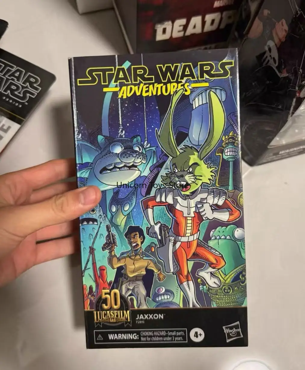 

В наличии: 6-дюймовая шарнирная фигурка Hasbro в честь 50-летия кролика Smuggler Jaxxon Adventure