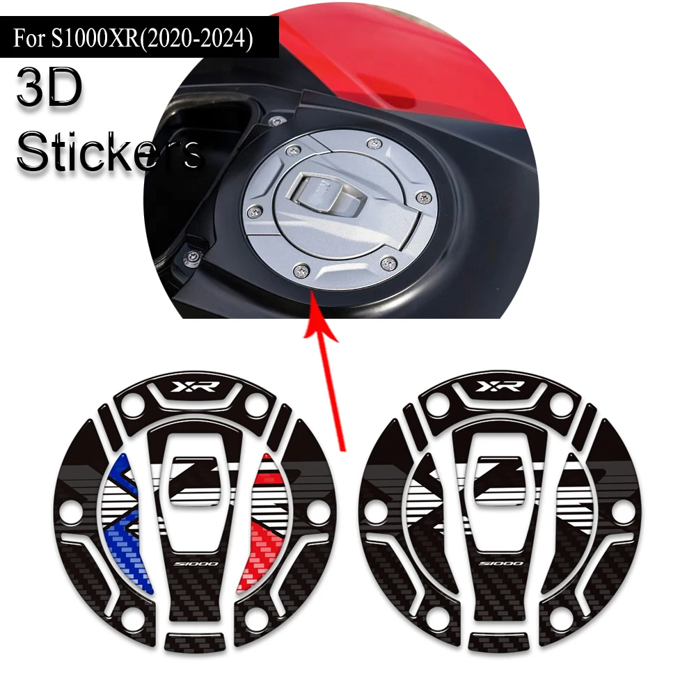 2020 - 2024 Protection Tank Knee Pad Grips Gas Fuel Oil 3D Stickers Decals For BMW S1000XR S 1000 XR S1000 M1000 M1000XR