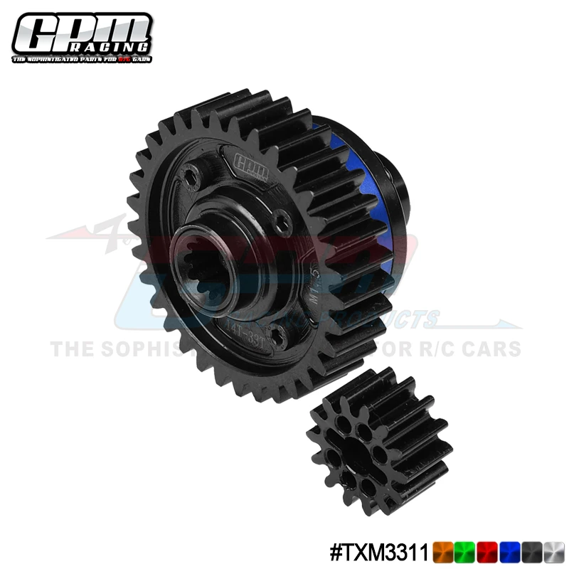 GPM Carbon Steel +7075 Alloy Center Complete Differential For TRAXXAS X-Maxx XRT