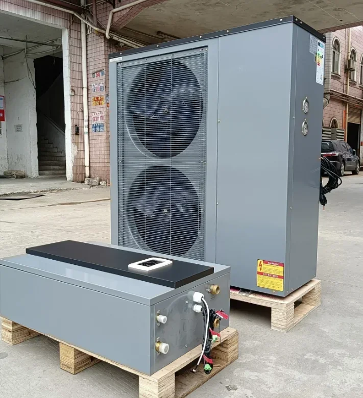 folansi DC split inverter heat pump R32/R410a 20kw wifi  enlarge heat exchanger low noise DC inverter air source split heat pump