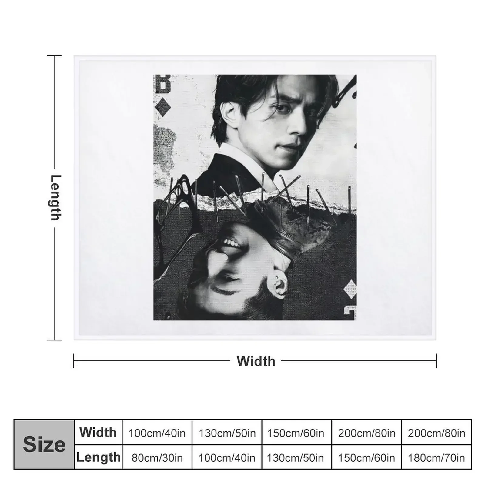 Bad and Crazy Kdrama - Lee Dong-Wook n Wi Ha-Joon-movie star Throw Blanket Single Vintage blankets and throws Blankets