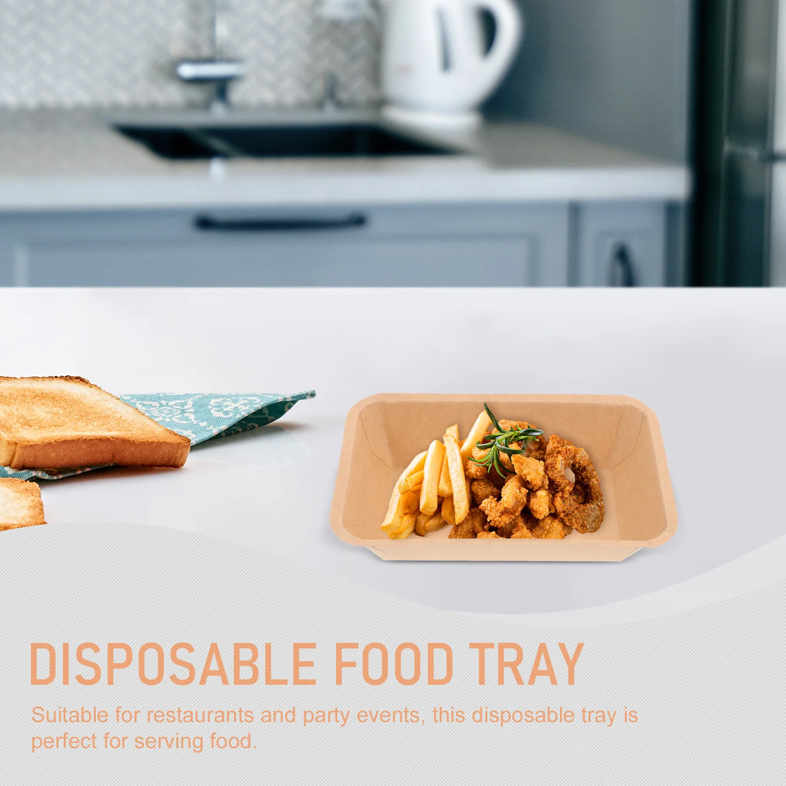 

50Pcs Disposable Bbq Food Tray Paper Plates for Crawfish Seafood Party Serving Supplies Crawfish Party Supplies