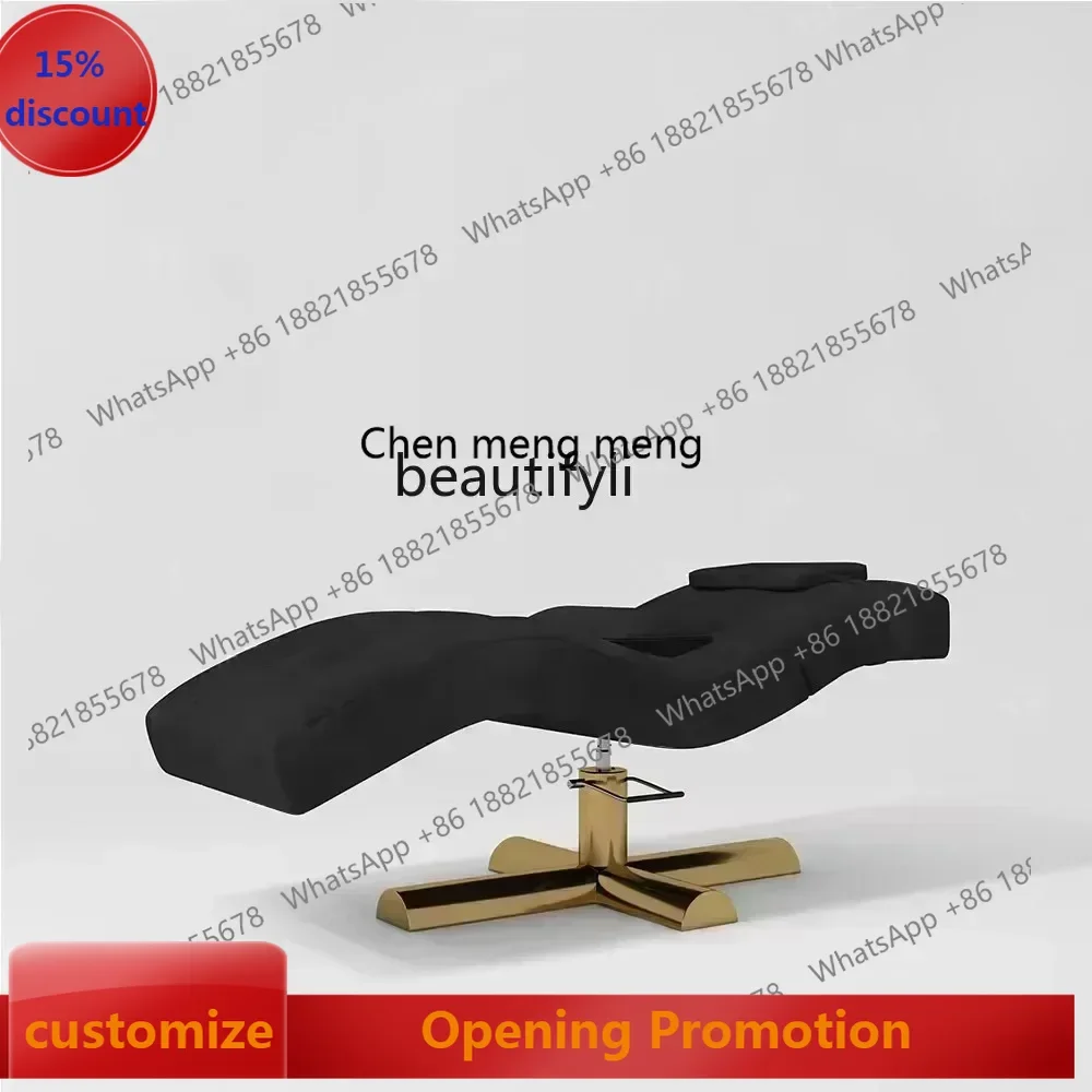 

smt7486 new Facial Bed Beauty Salon Special Massage Eyelash Bed Tattoo Couch Facial Bed Height Head Adjustable ss 7486