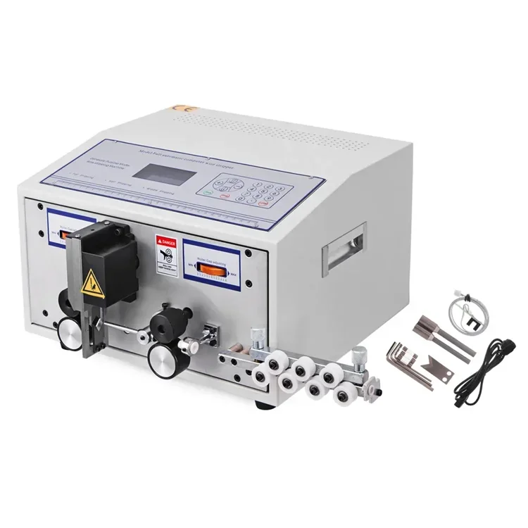 

Multifunctional Copper Wire Cutting Stripping Machine Wires Cables Small Automatic Copper Wire Stripper Machine