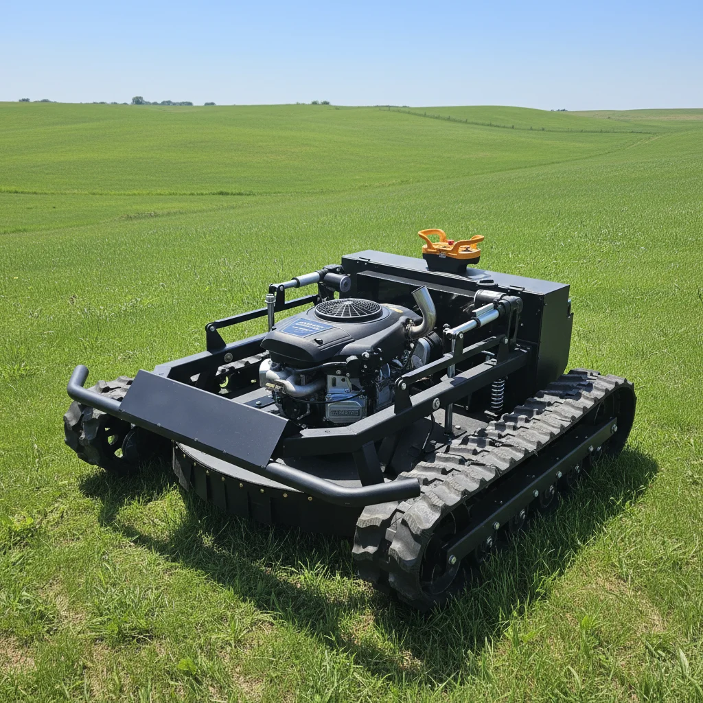 Customize Commercial Crawler Lawn Mower Large Cutting Area Professional Garden Equipment